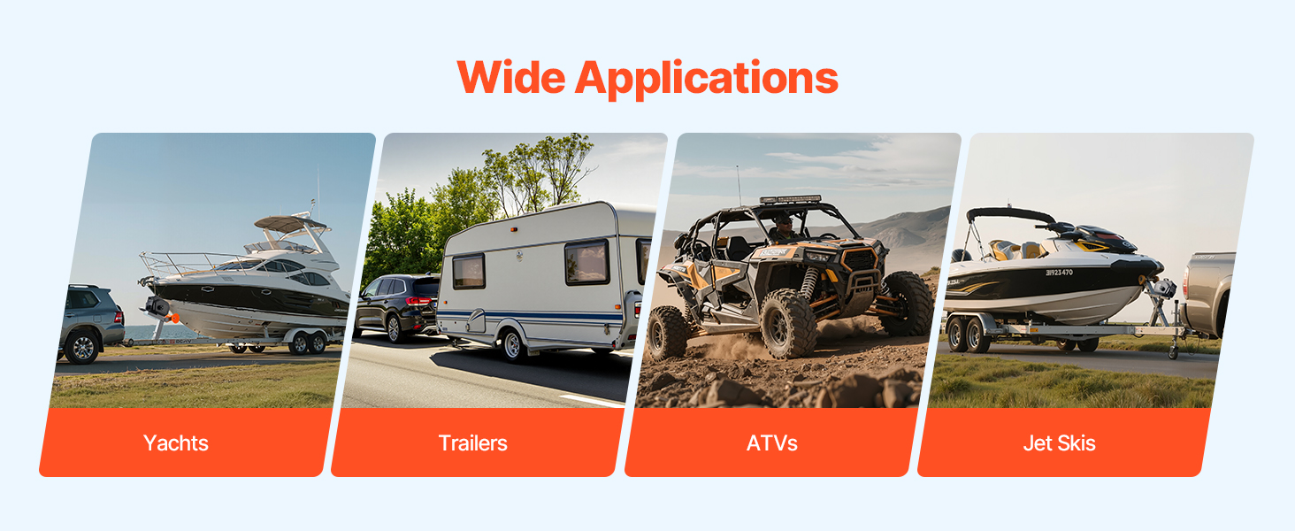 Electric Trailer Winch A100 2.5w