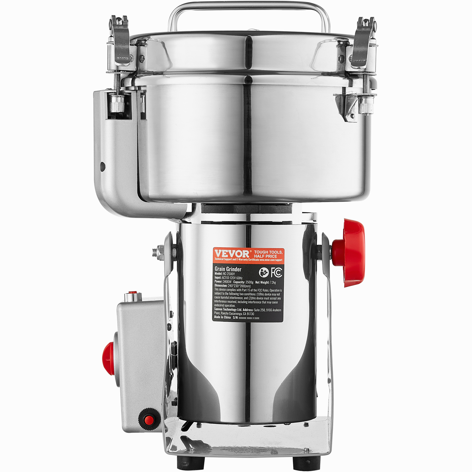 150-2500g Commercial Spice Grinder Electric Grain Mill Grinder High Speed - Picture 119 of 170