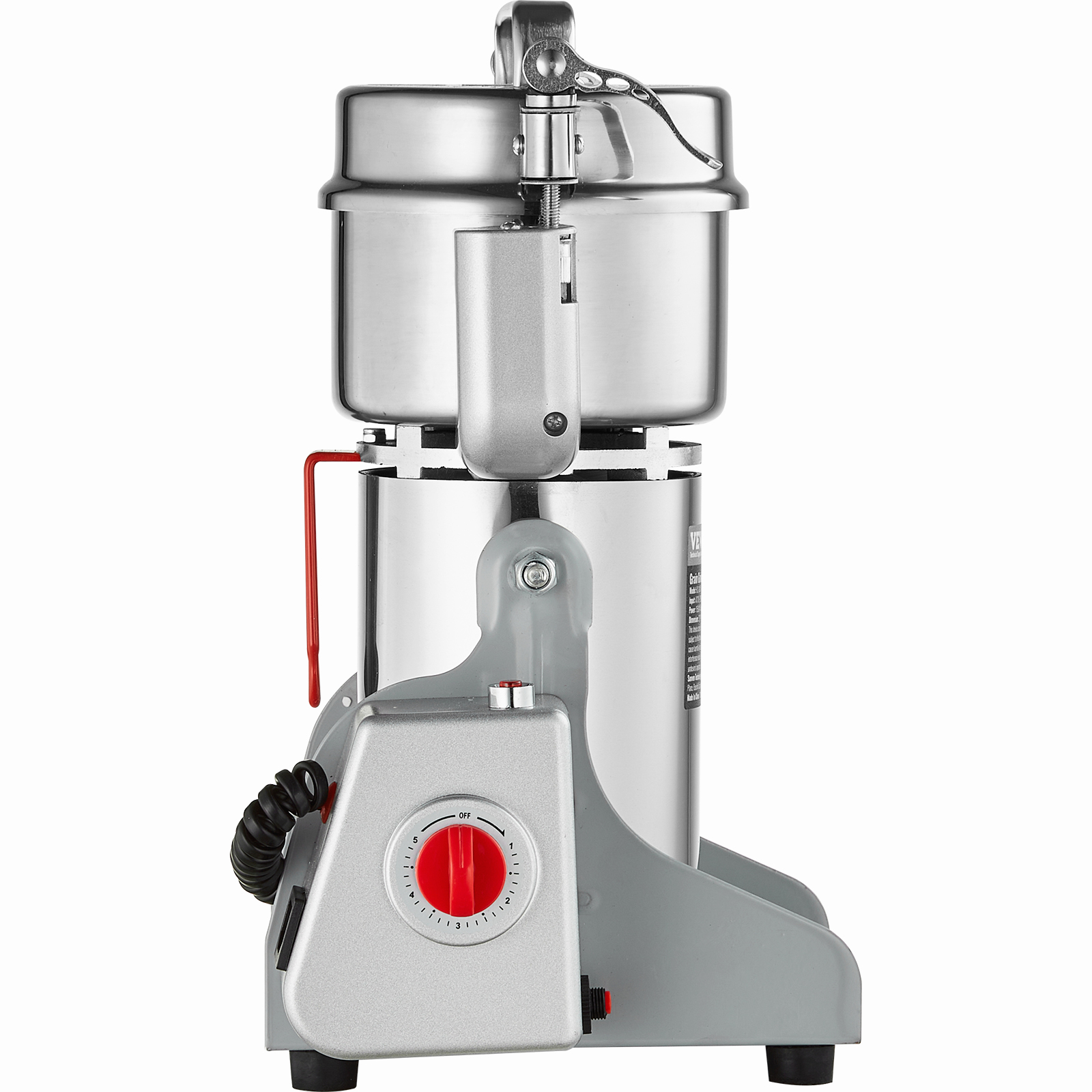 150-2500g Commercial Spice Grinder Electric Grain Mill Grinder High Speed - Picture 60 of 170