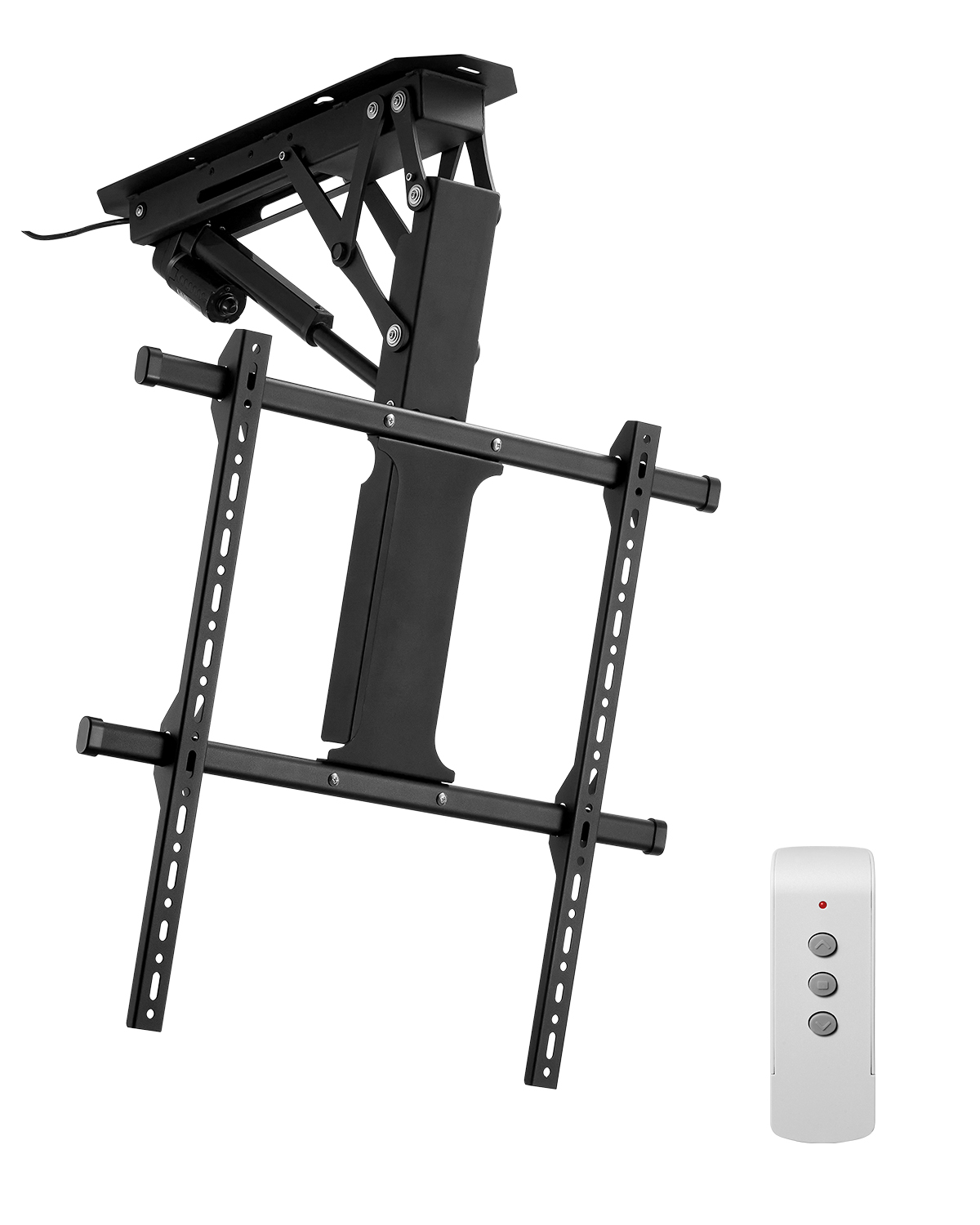 Motorized Ceiling/Wall Mount/Lift TV Mount for 32-55/65/70in Screen Adjustable - Picture 24 of 81