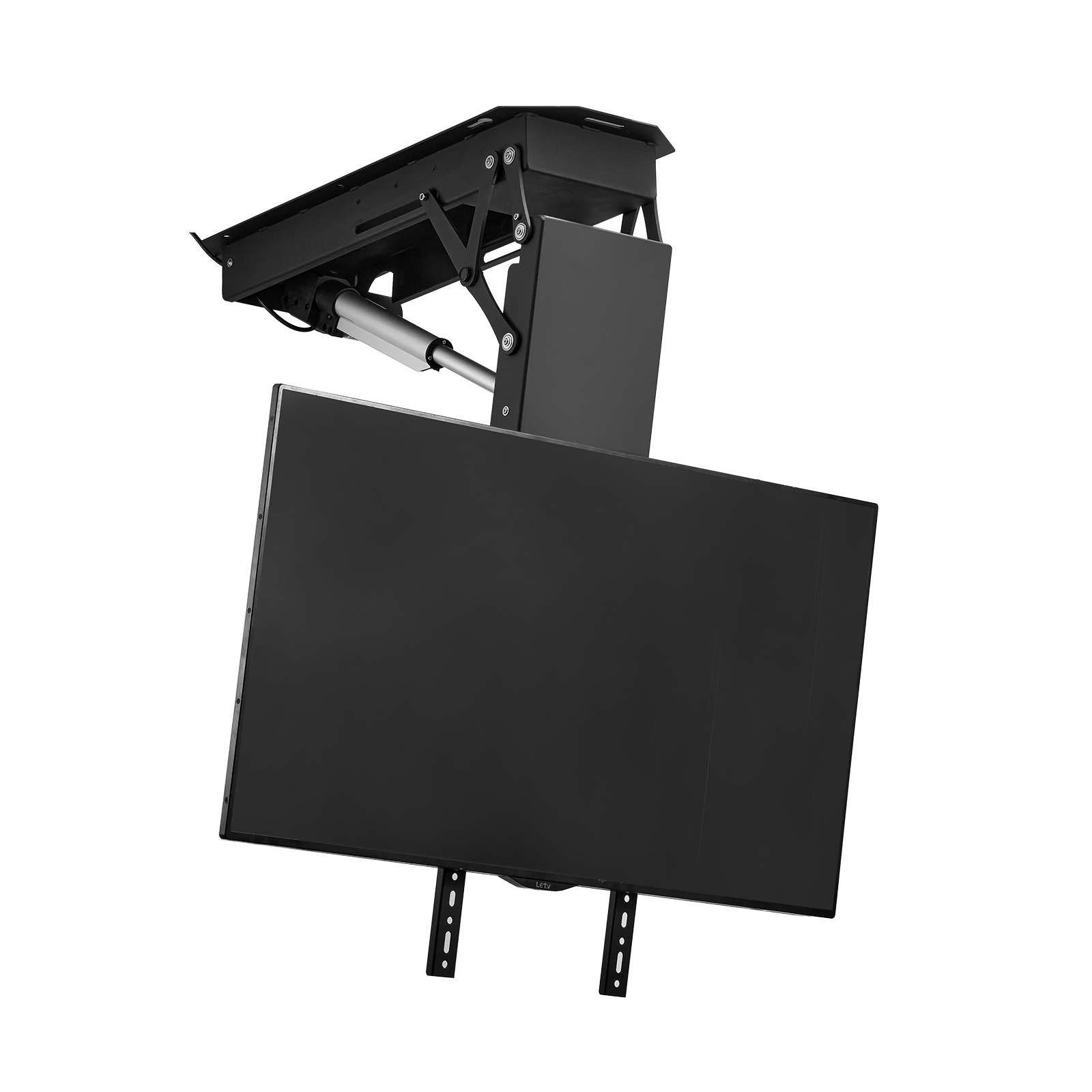 Motorized Ceiling/Wall Mount/Lift TV Mount for 32-55/65/70in Screen Adjustable - Picture 46 of 81