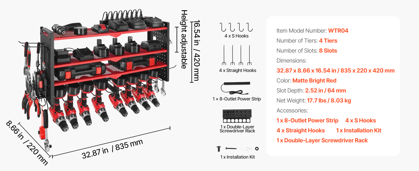 complete tool organizer system