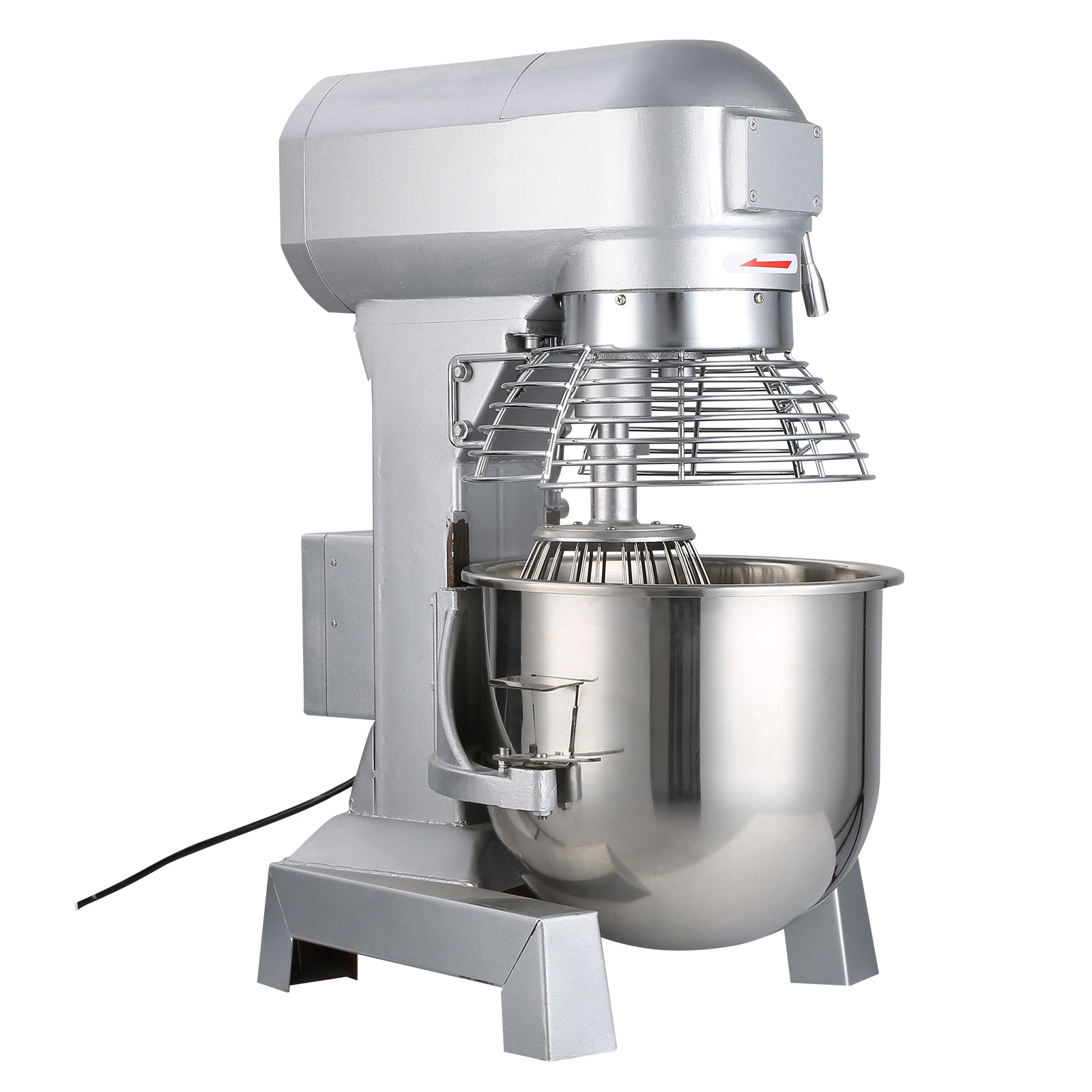 VEVOR Commercial Mixer Electric Food Mixer 3Speed Stainless Steel 10