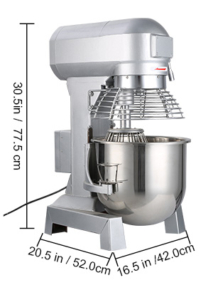 20L Electric Kitchen Aid Mixer Commercial Stainless Steel Dough