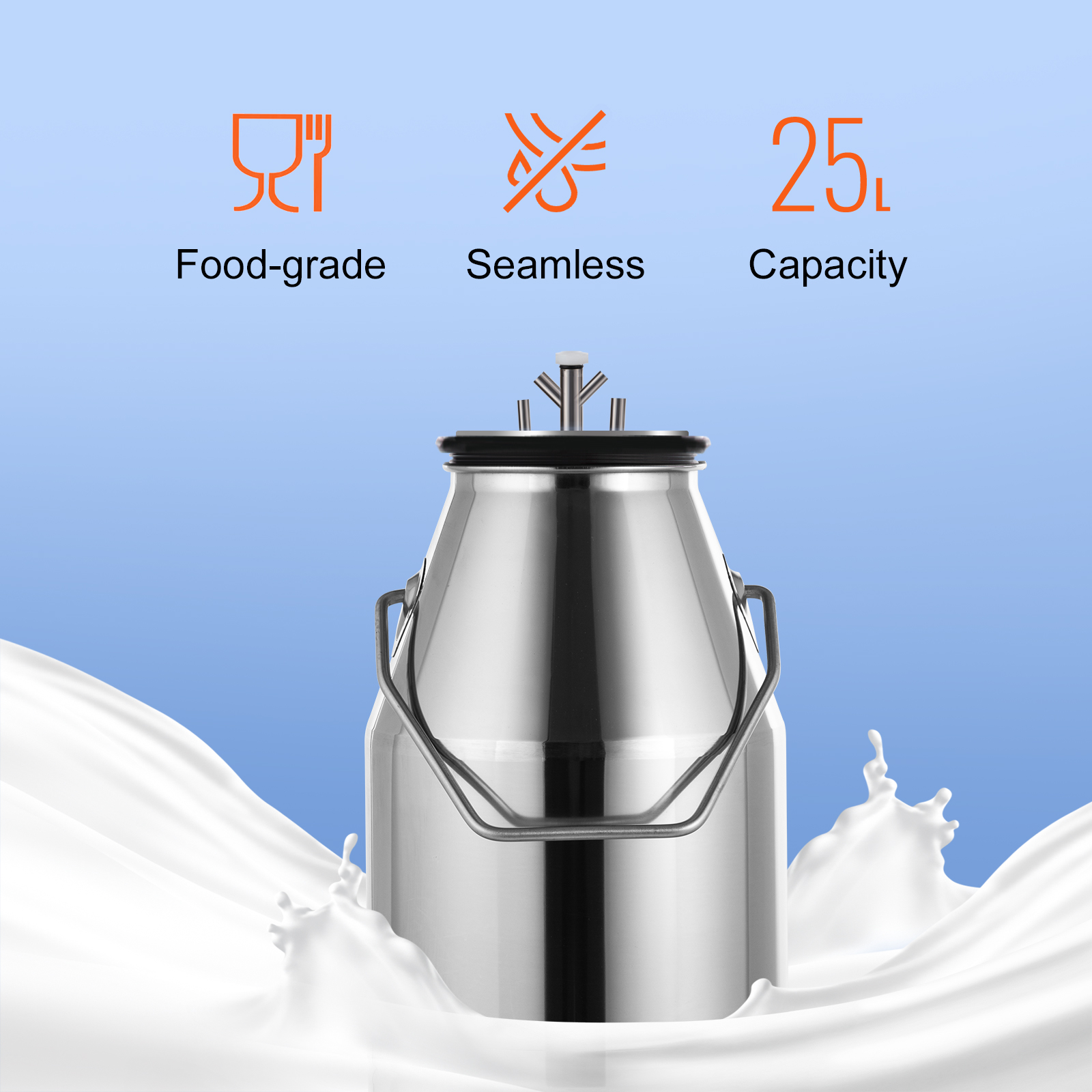 Details about   Farm Small Cow Milk Pulse Control Stainless Steel for Electric Milking Machine 