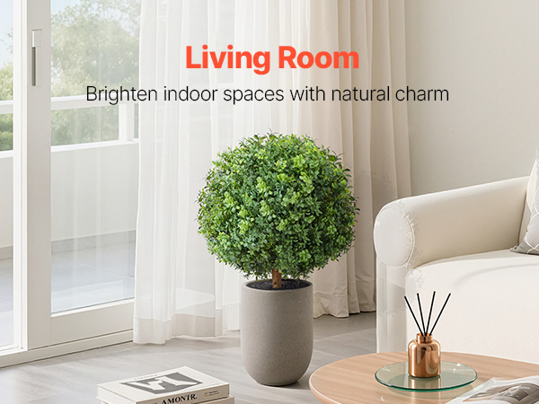 Piante Artificiali In Vaso 4 Mini - Decorazione Per Interni, Ufficio, Bagno O Balcone Piante Finte Che Sembrano Vere