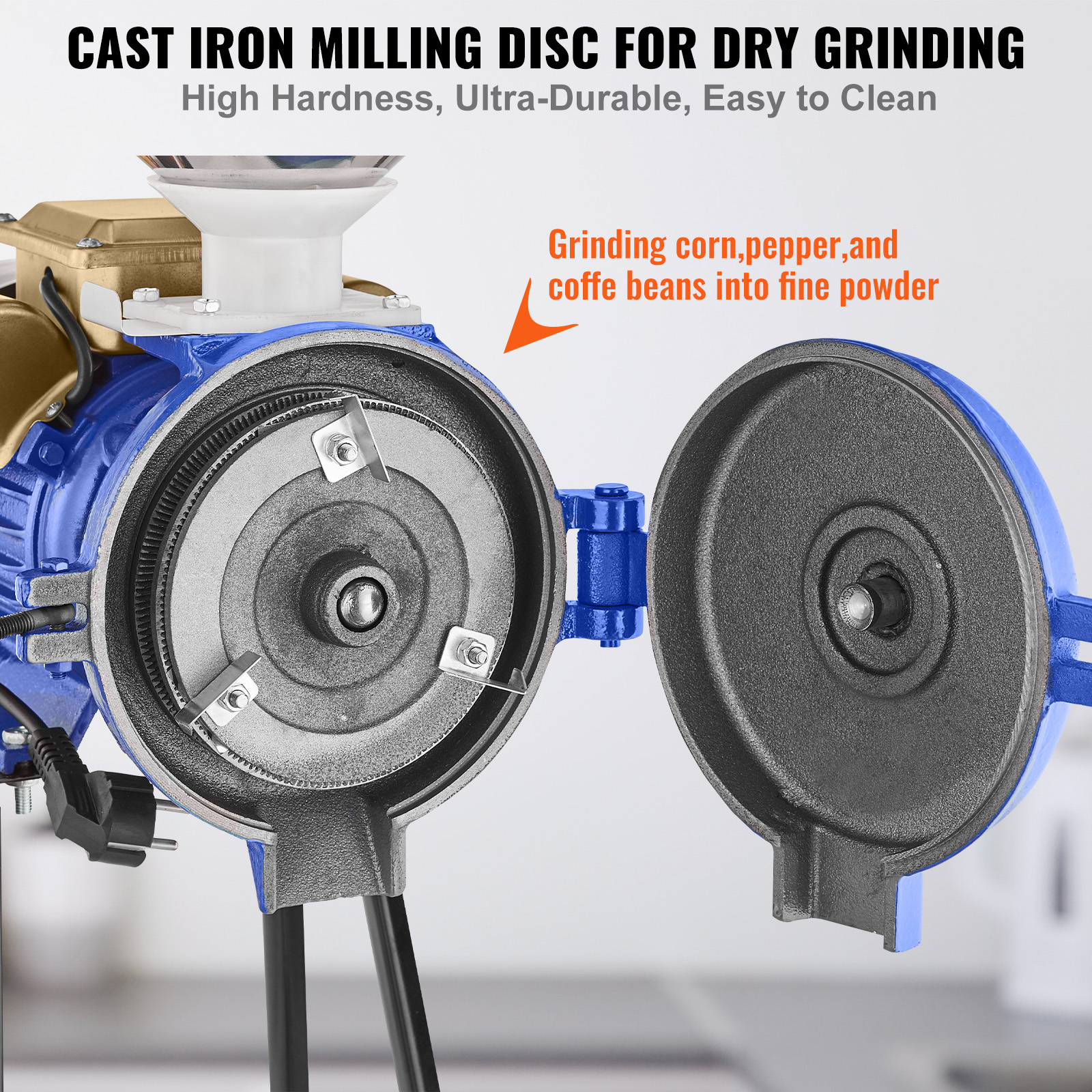 150-2500g Commercial Spice Grinder Electric Grain Mill Grinder High Speed - Picture 126 of 170