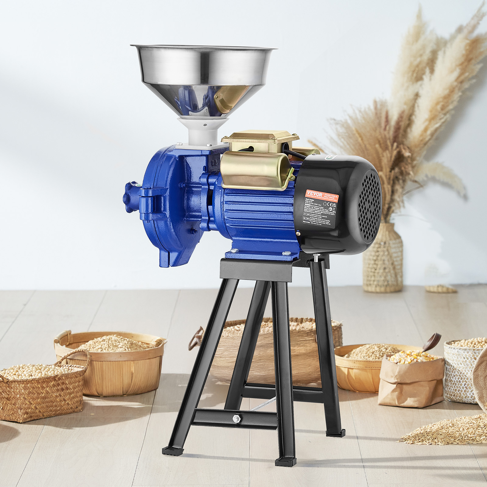 150-2500g Commercial Spice Grinder Electric Grain Mill Grinder High Speed - Picture 130 of 170