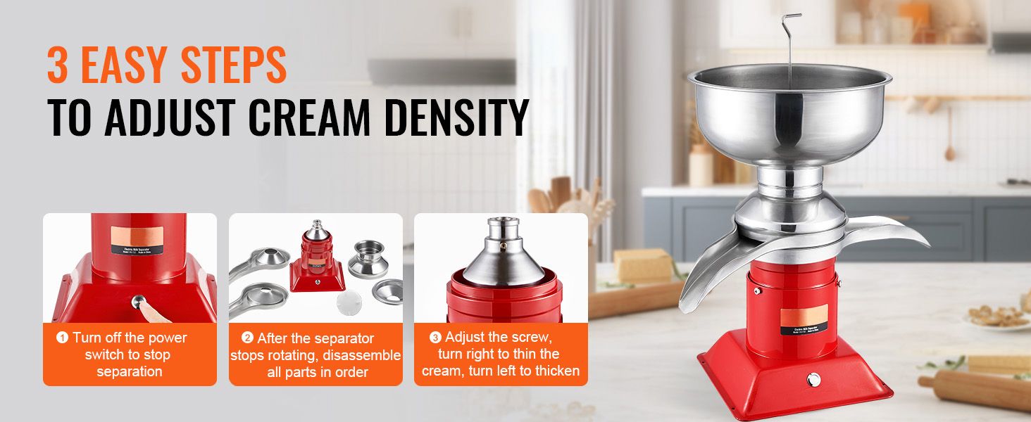 Electric Cream Separator A100 2.4w
