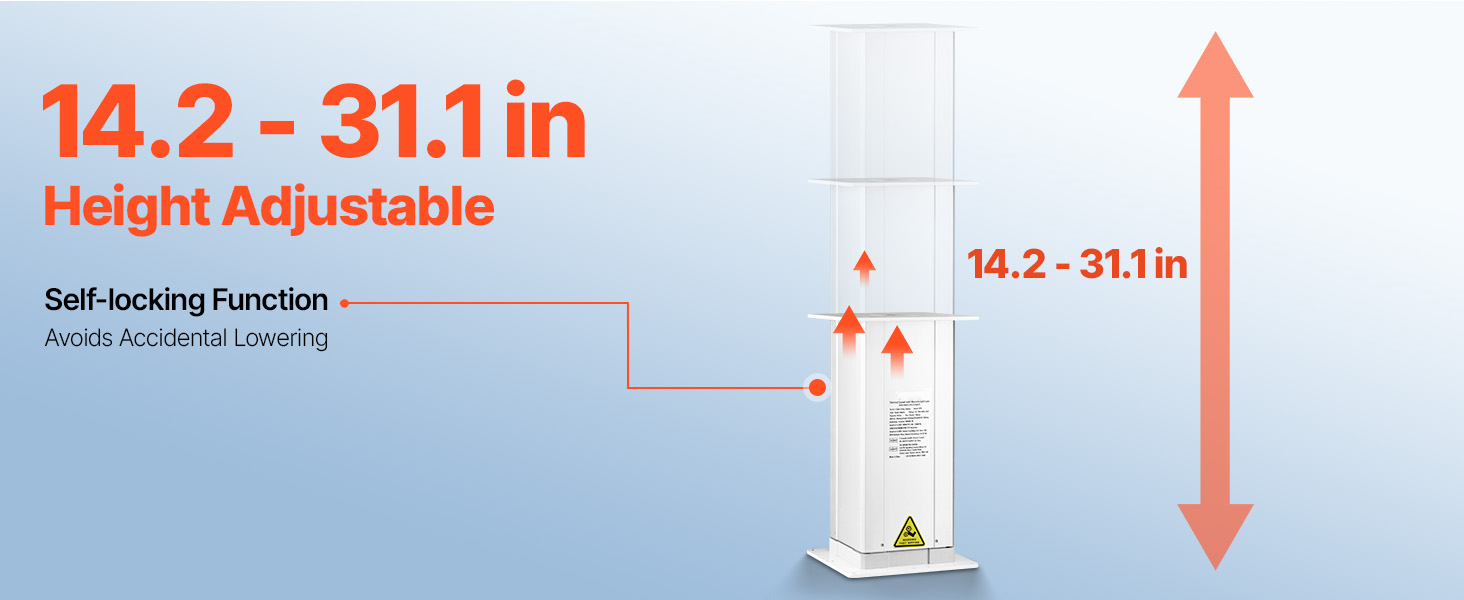 detail zdvíhacej kolóny
