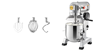 VEVOR Batidora Amasadora repostería Profesional de 3 Velocidades Soporte  Comercial Acero 20L Robot de Cocina con Protector para Salpicaduras  Batidora