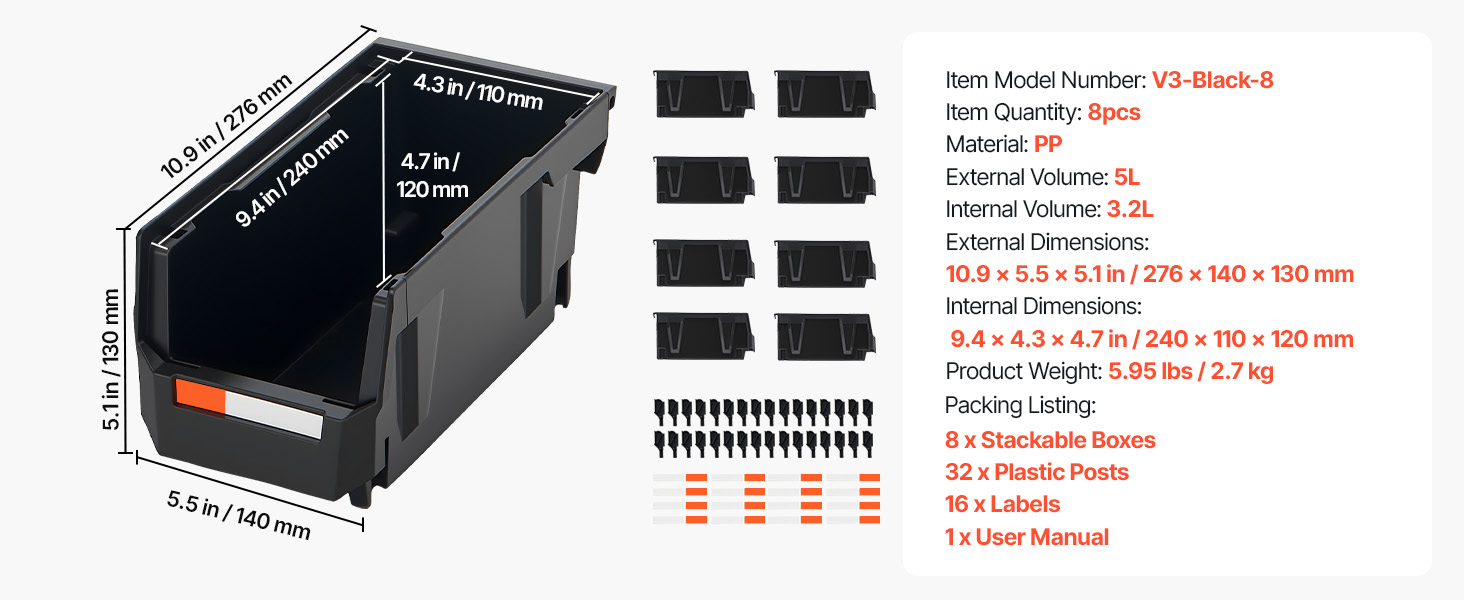 black bins option