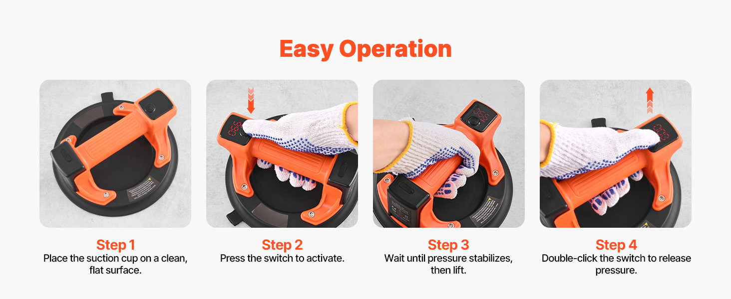 Easy operation process