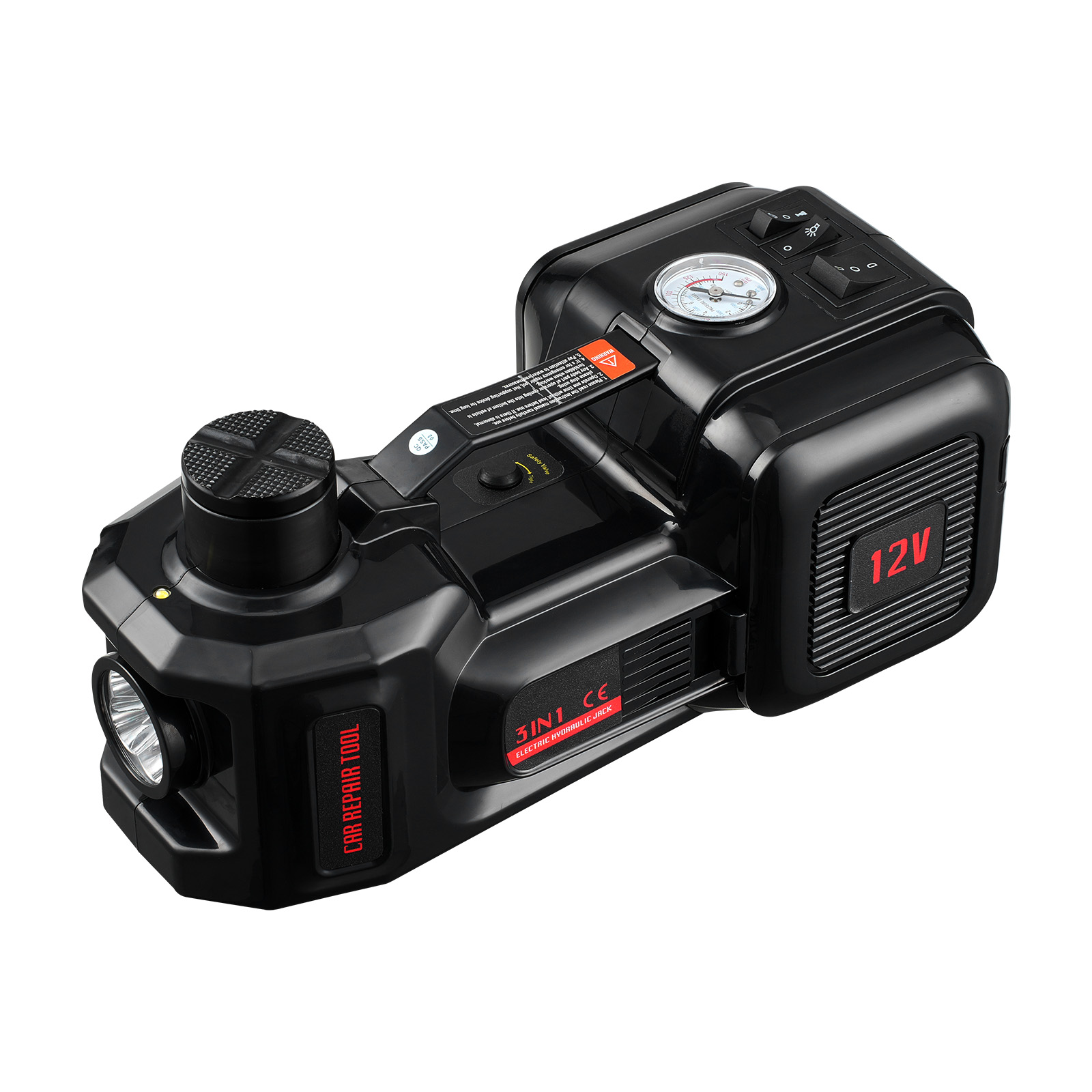 Electric Car Jack 5/15T Portable Jack Kit w/Impact Wrench and Remote Control - Picture 34 of 80