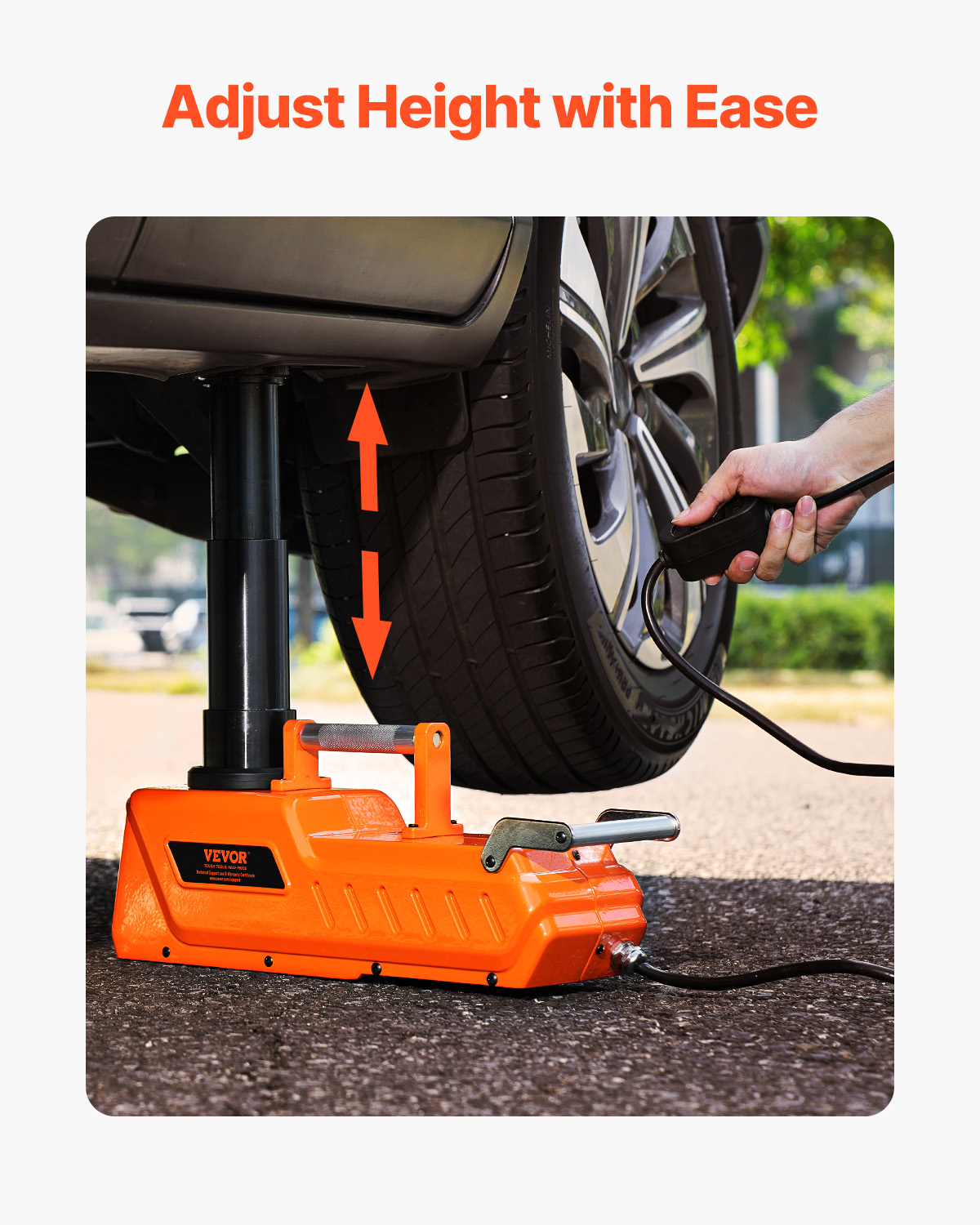 Electric Car Jack 5/15T Portable Jack Kit w/Impact Wrench and Remote Control - Picture 51 of 80