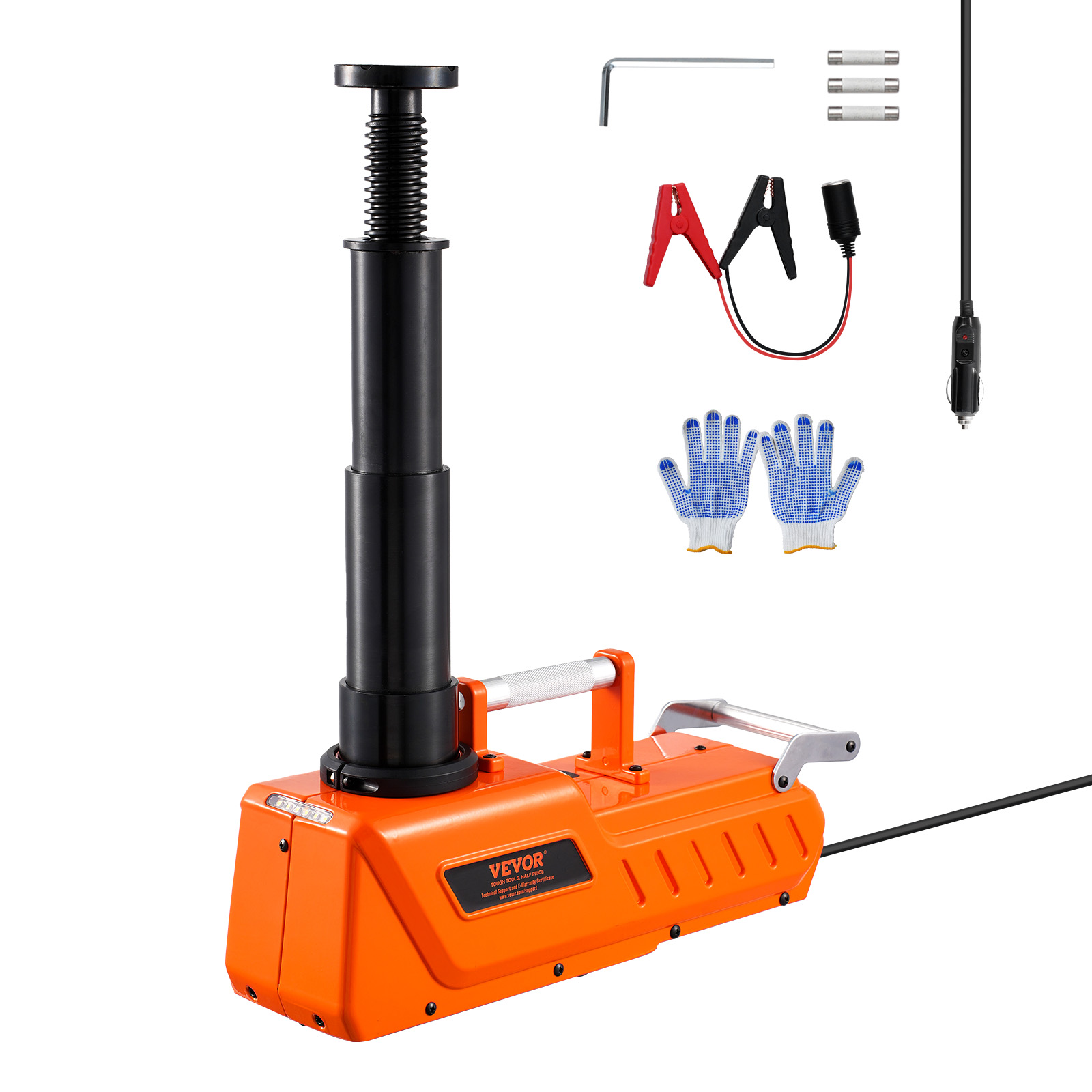 Electric Car Jack 5/15T Portable Jack Kit w/Impact Wrench and Remote Control - Picture 48 of 80