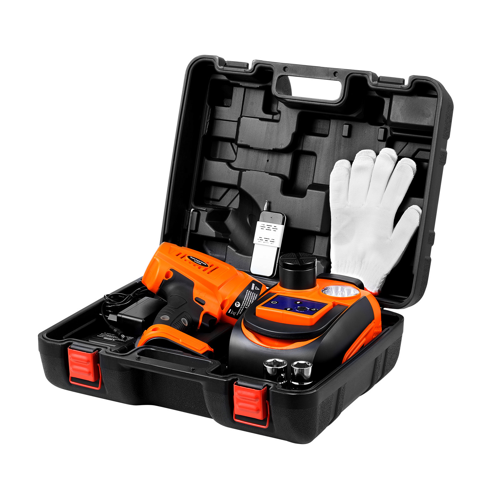 Electric Car Jack 5/15T Portable Jack Kit w/Impact Wrench and Remote Control - Picture 46 of 80