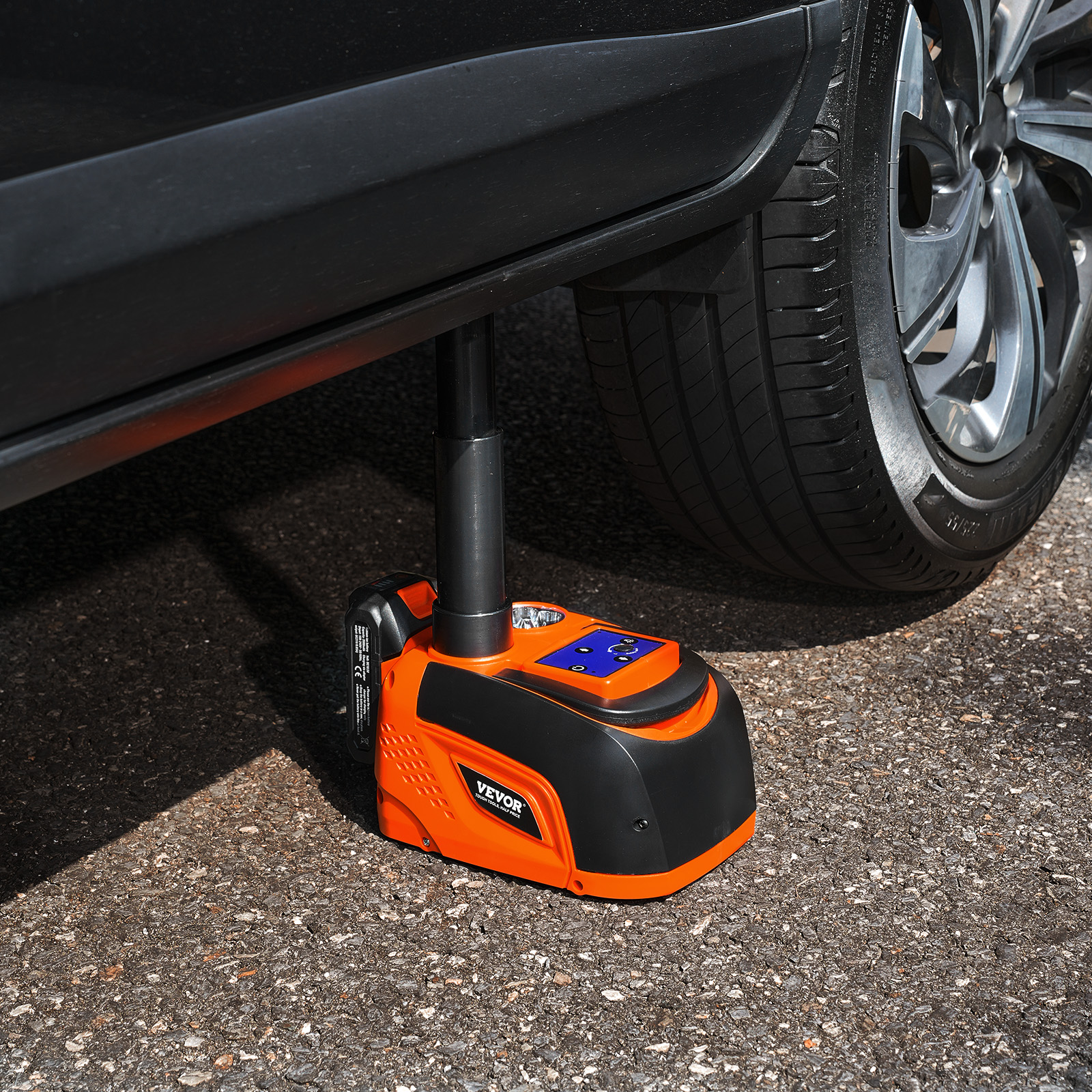 Electric Car Jack 5/15T Portable Jack Kit w/Impact Wrench and Remote Control - Picture 20 of 80