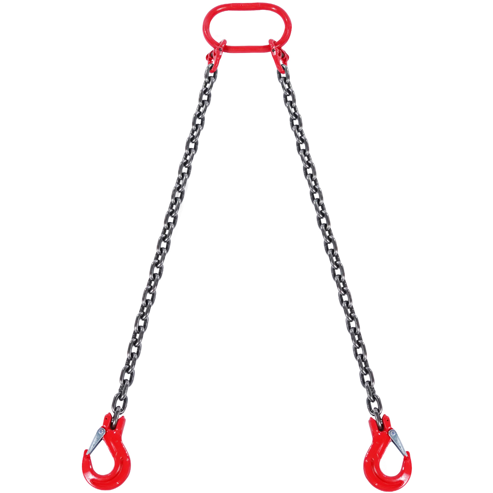 VEVOR 1,5m/1,8m/3m Kettengehänge Anschlagkette Krankette Forstkette 2/4-Strang