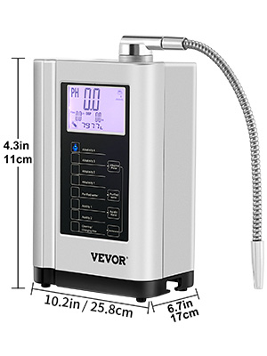 Machines commerciales d'ionisation d'eau à hydrogène - Générateur  d'ioniseur d'eau à hydrogène alcaline