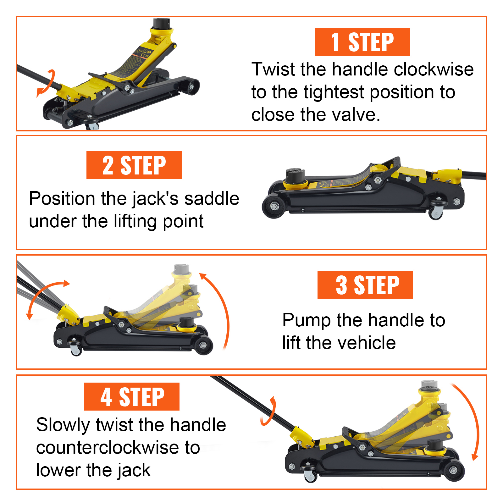 Floor Jack M100 4w