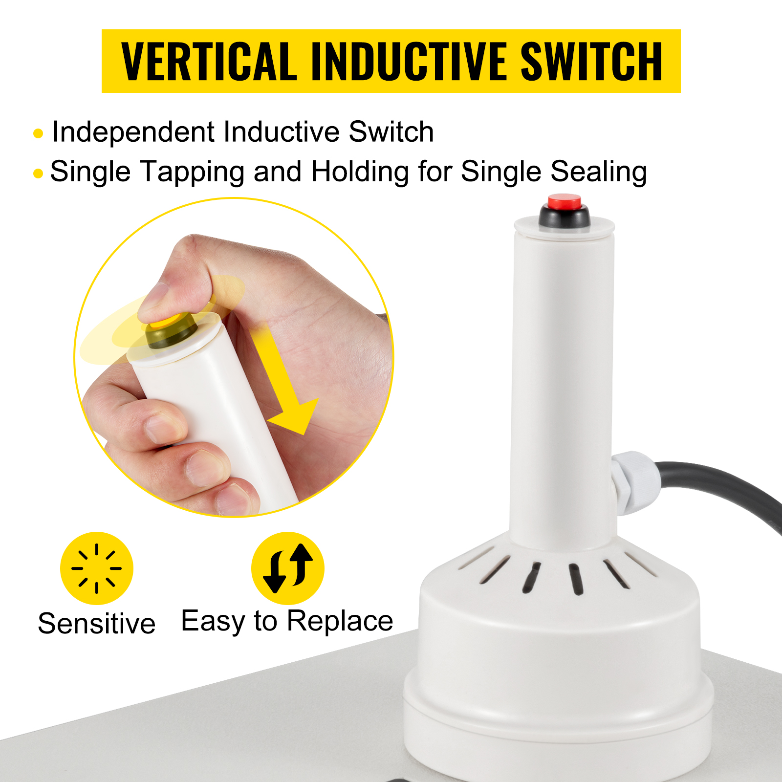 Portable Convenient Handheld Manual Induction Liner