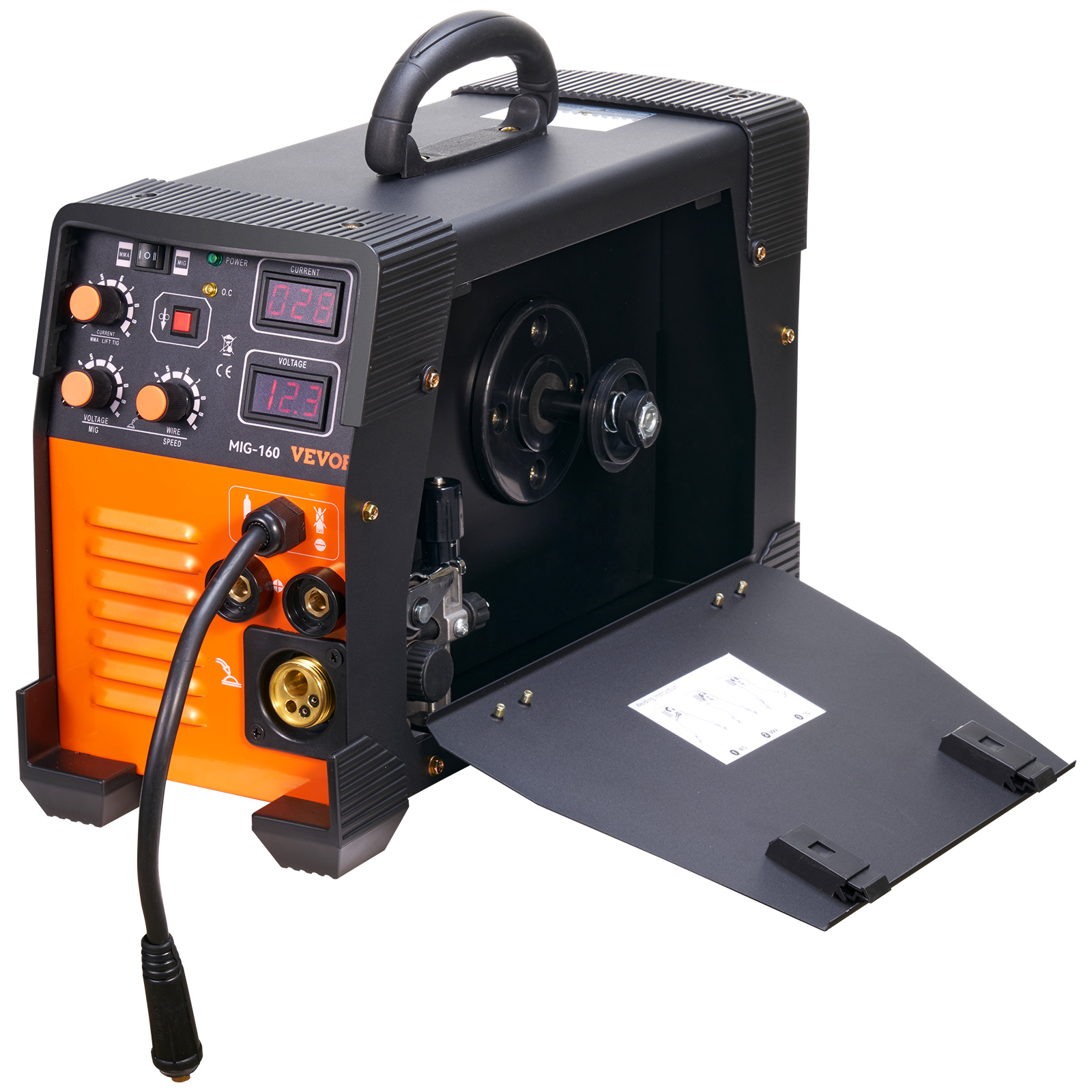 VEVOR MIG/MMA/TIG 3-in-1 Welder Flux Cored Wire IGBT Technology - Picture 24 of 38