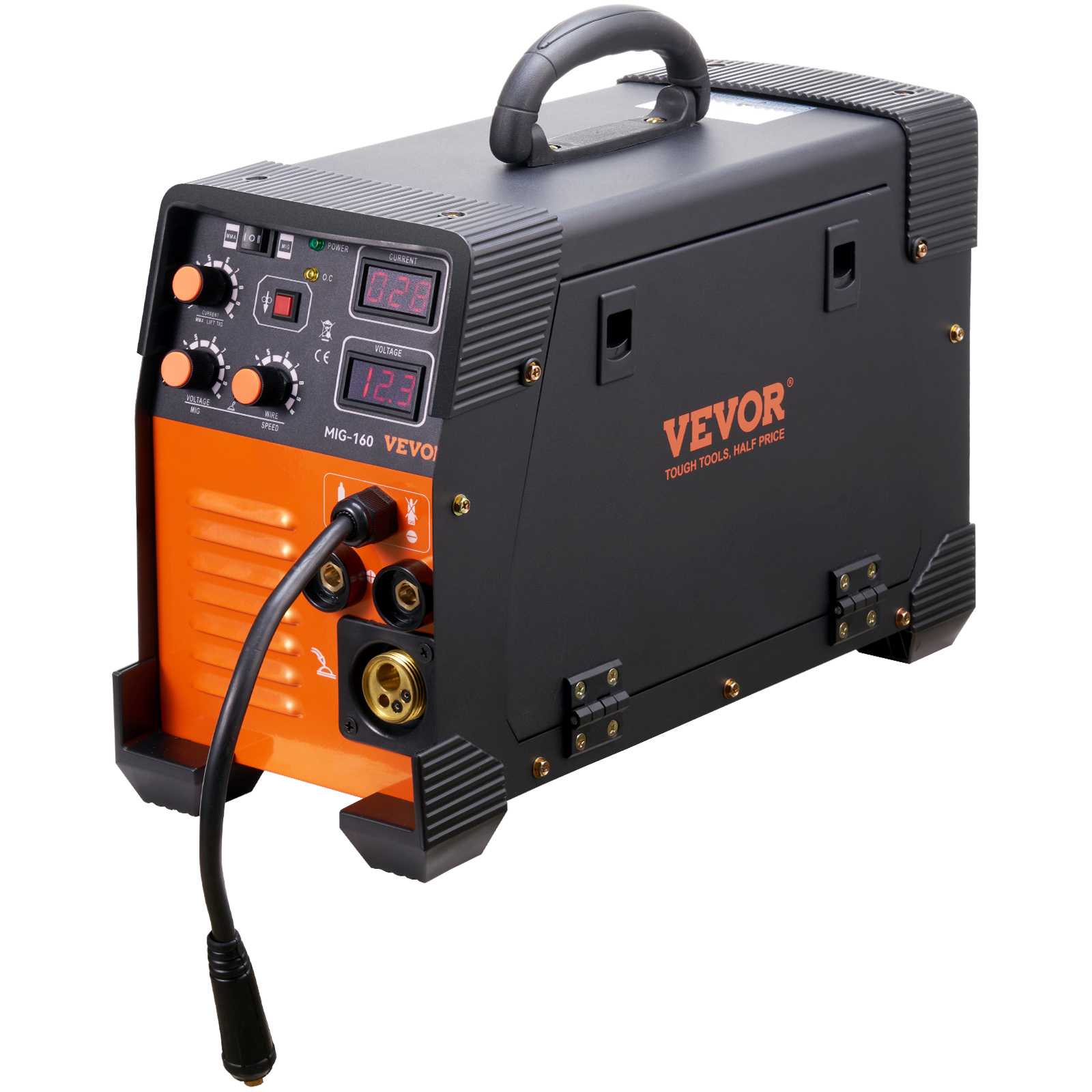 VEVOR MIG/MMA/TIG 3-in-1 Welder Flux Cored Wire IGBT Technology - Picture 23 of 38