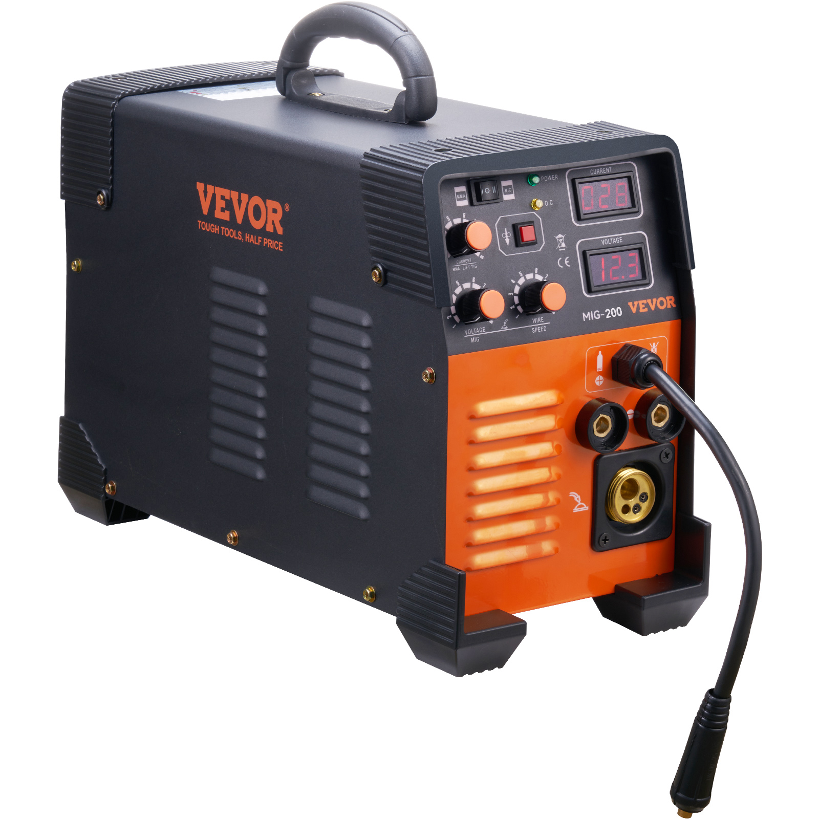VEVOR MIG/MMA/TIG 3-in-1 Welder Flux Cored Wire IGBT Technology - Picture 37 of 38