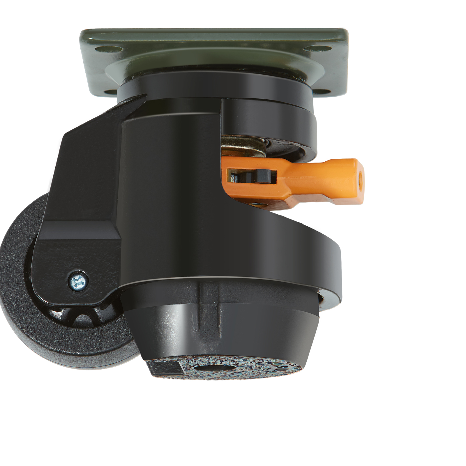 VEVOR Leveling Casters Adjustable PVC Plate Mounted Caster 720/2200/1100lbs 4pcs - Picture 26 of 38
