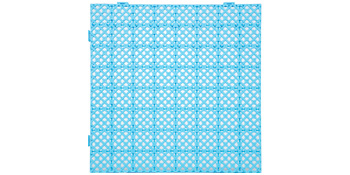 VEVOR Drainage Tiles Interlocking 25 Pack Blue, Outdoor Modular Interlocking Deck Tile 11.8x11.8x0.5 Inches, Dry Deck Tiles for Pool Shower Sauna Bathroom Deck Patio Garage