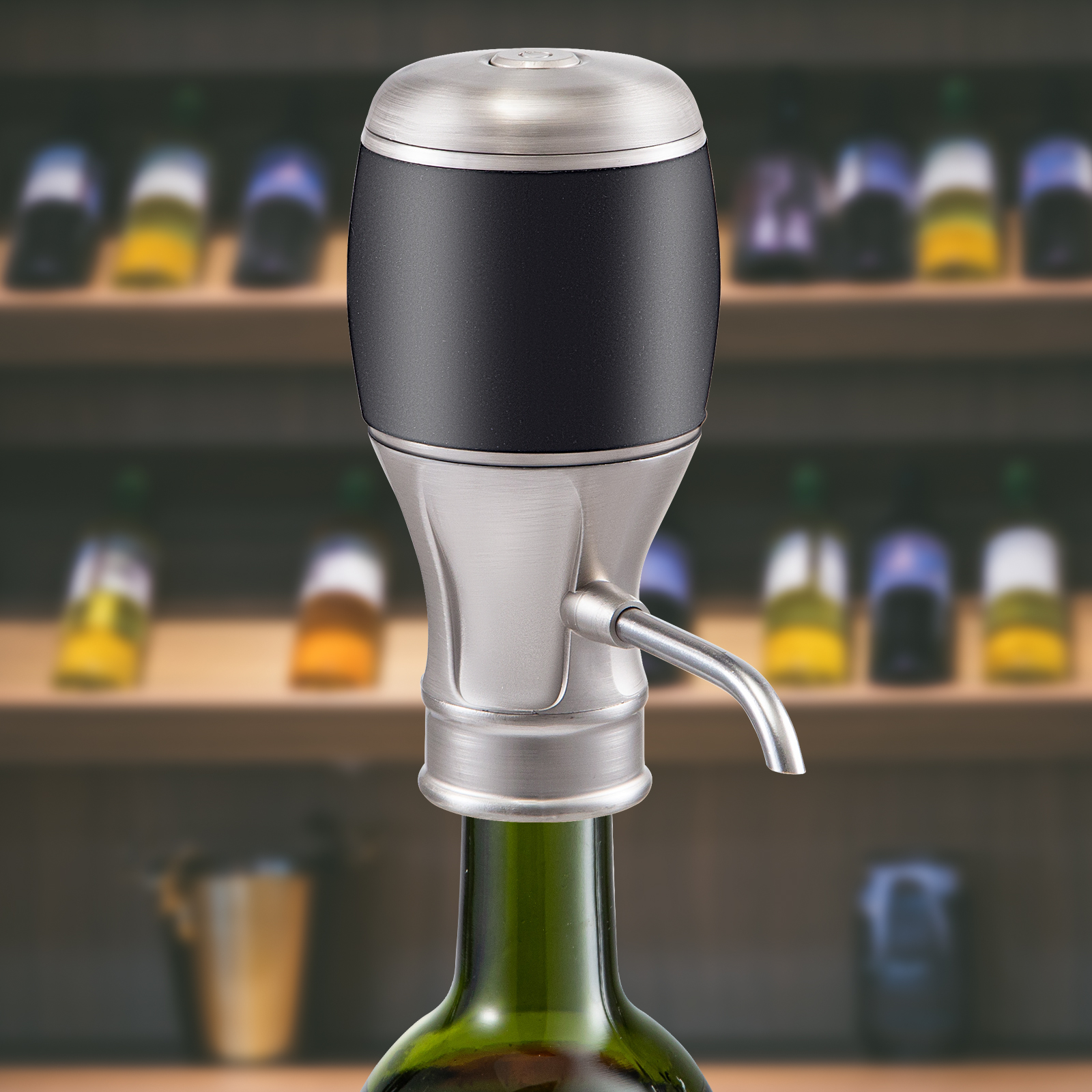 Enfriador instantáneo de aluminio para botellas de vino