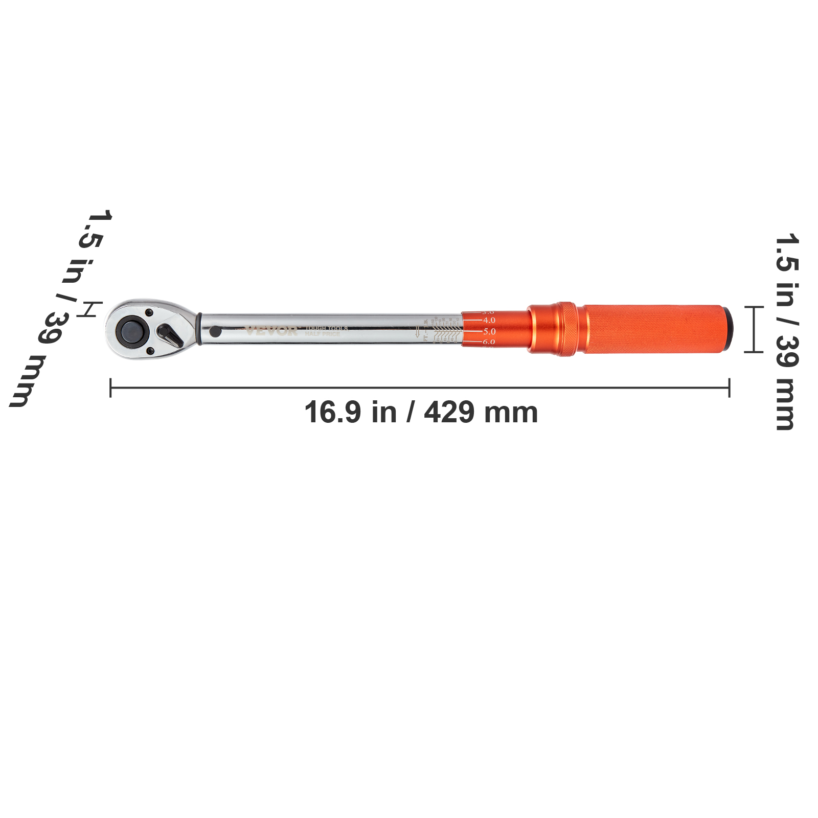 Chiave Dinamometrica Meccanica 1/4" Forza Torsione 2,3-23Nm Kit