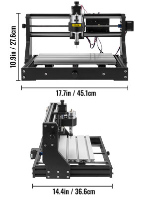 CNC 3018 Pro - Mini Machine à graver Graveur Laser Version Standard +  5500mW Laser + Carte Hors Ligne (110-240V) - Cdiscount Bricolage