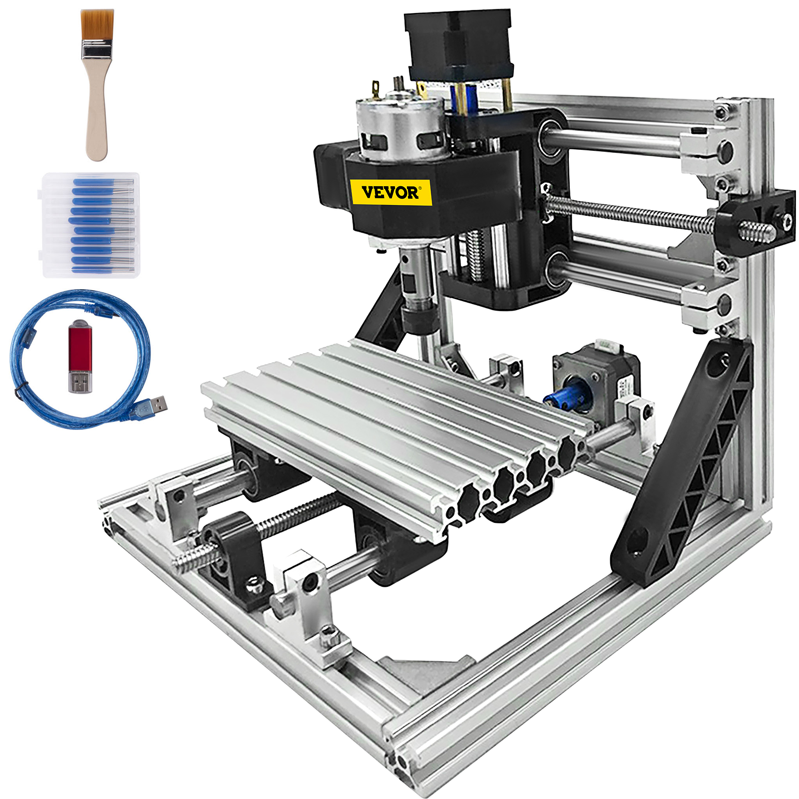 VEVOR Kit de Machine de Gravure CNC 3018 Pro Max 3 Axes Gravure au
