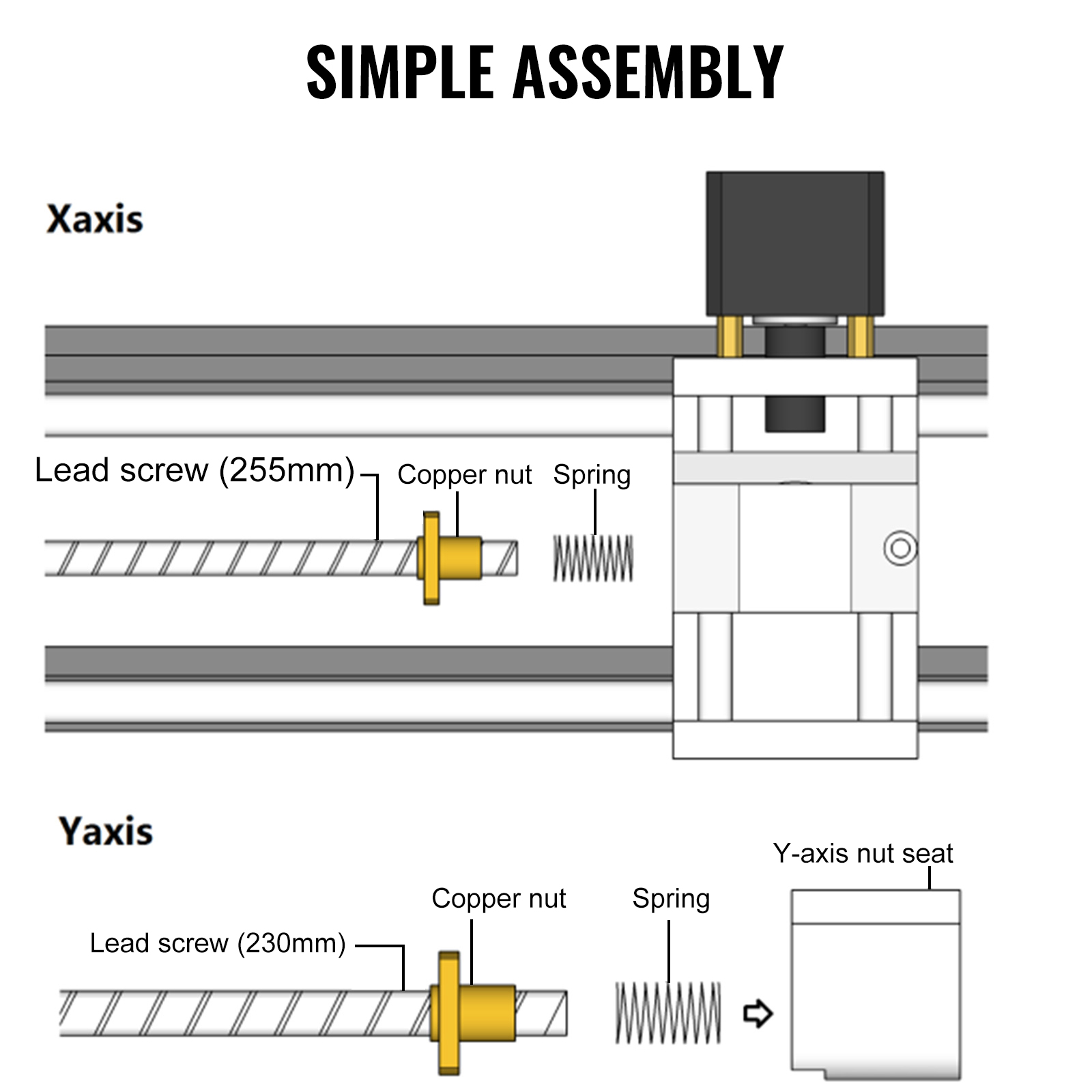 Pinchdart DIY KIT 3 axis CNC 3018 CNC machine and laser engraving