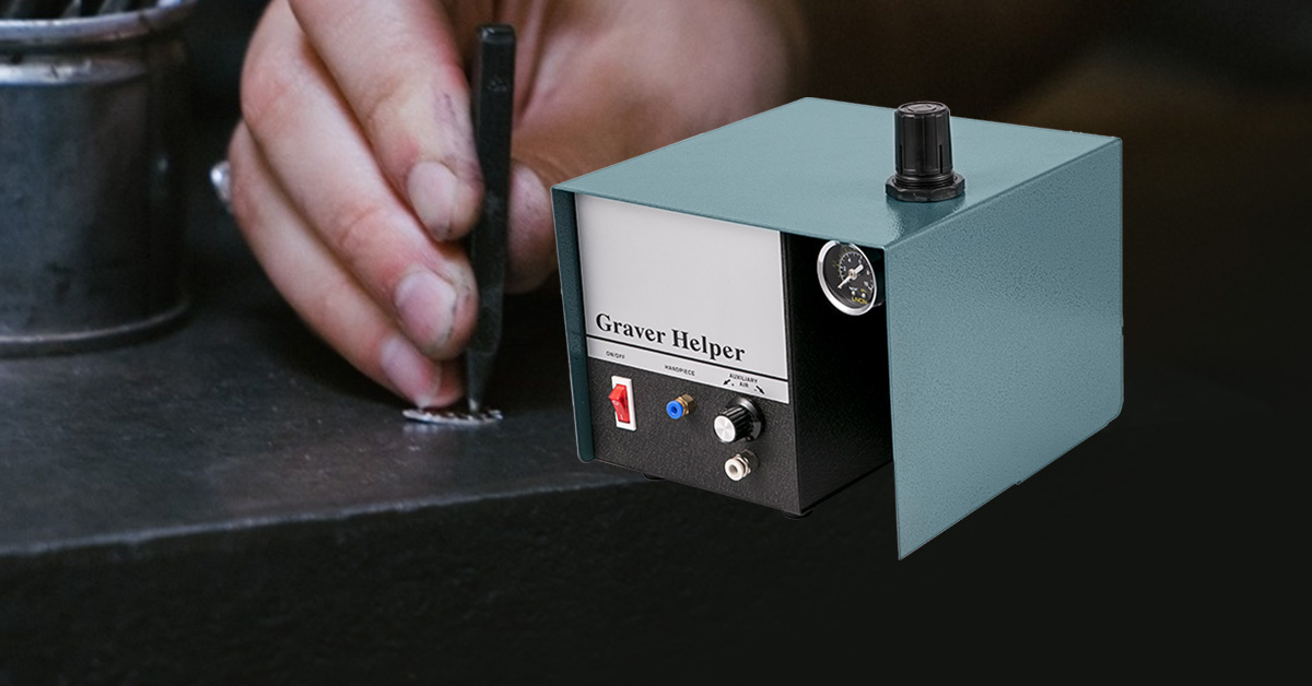 VEVOR VEVOR Jewelry Pneumatic Engraving Machine Pneumatic Engraver 1400