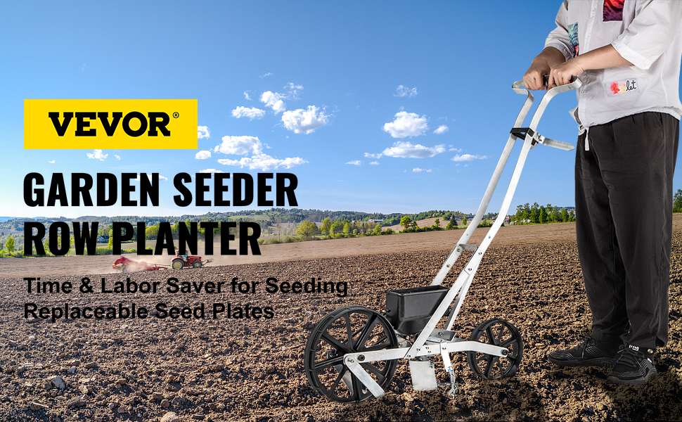 Garden Seeder,Seed Planter,6 Seed Plates