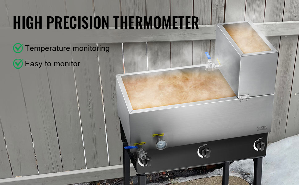 Maple Syrup Evaporator Pan, 304 Stainless Steel Maple Syrup