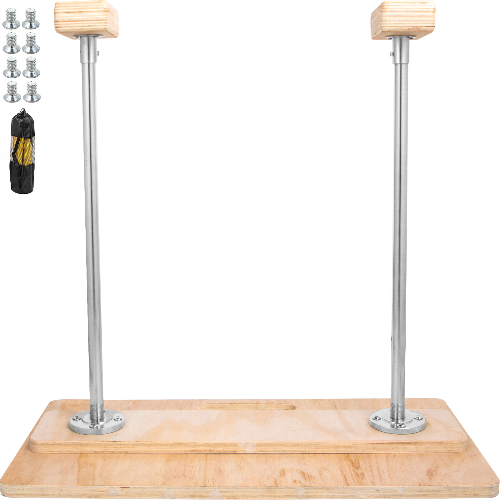 Fixed Handstand Canes 18" Yoga Inversion Bench 16"x23" Feet Up Rectangular Block 