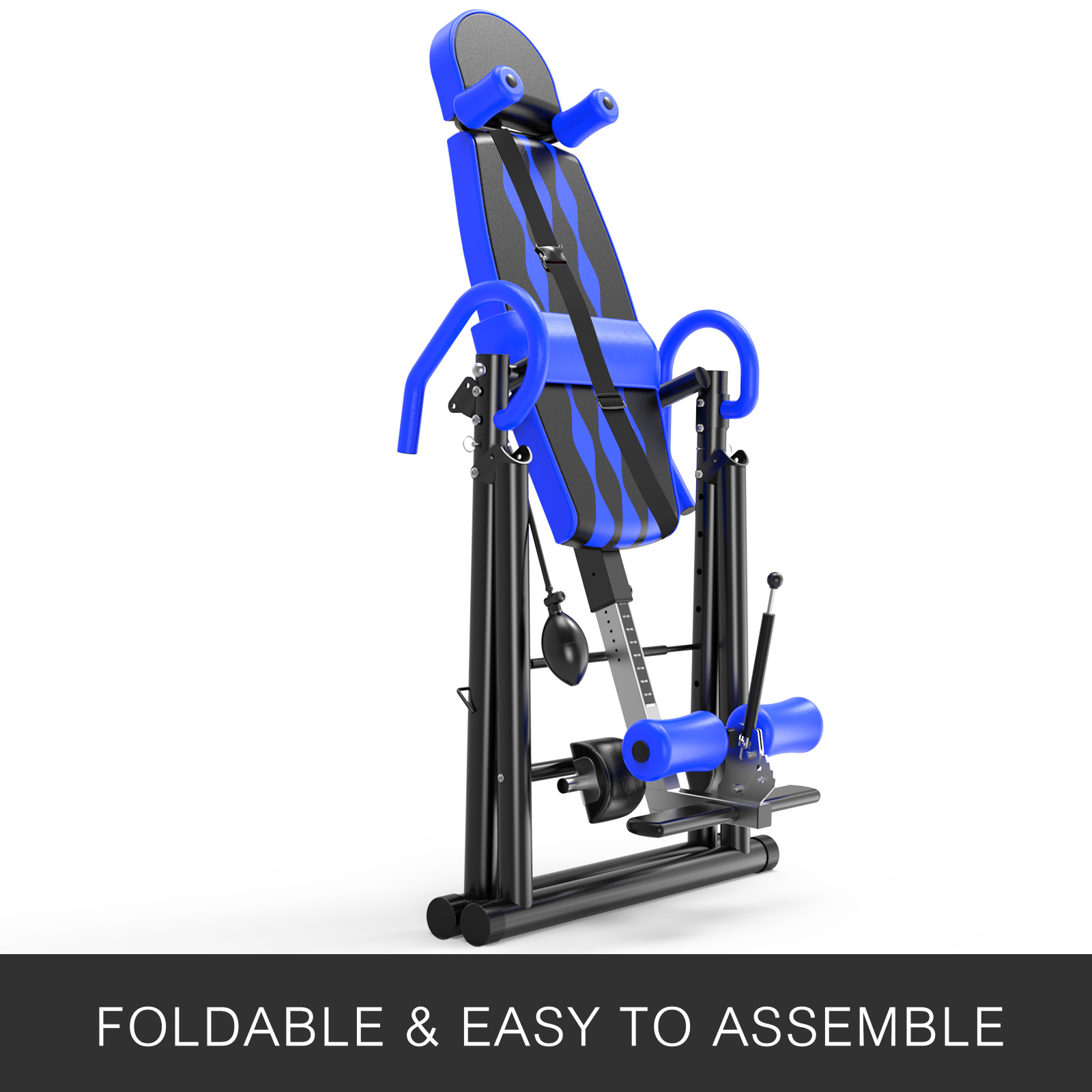 Nouvelle machine inversé appareil de fitness à la maison thérapie de remise en forme bleu