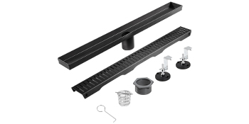 Vevor Linear Drain Floor Drain 24in Trench Drain 30l/min Drain For ...