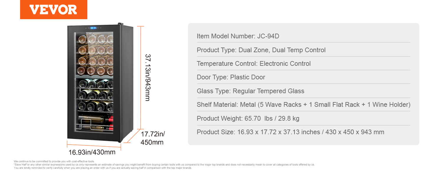 Cave à Vin, Autoportant, 32 Bouteilles