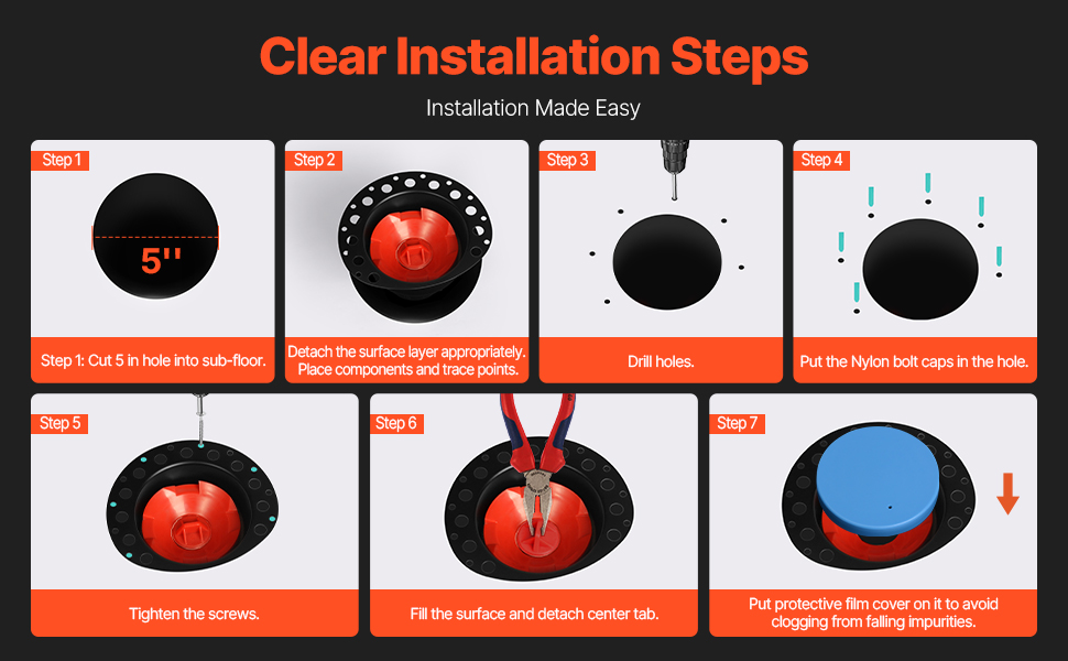 Freestanding Tub Drain Rough-in Kit with 2 Brass Tail Pipes and ABS ...