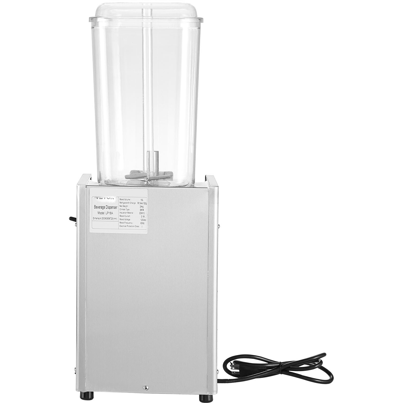 Commercial Beverage Dispenser Cold Juice Ice Drink Dispenser 1/2/3 Tank - Picture 38 of 62