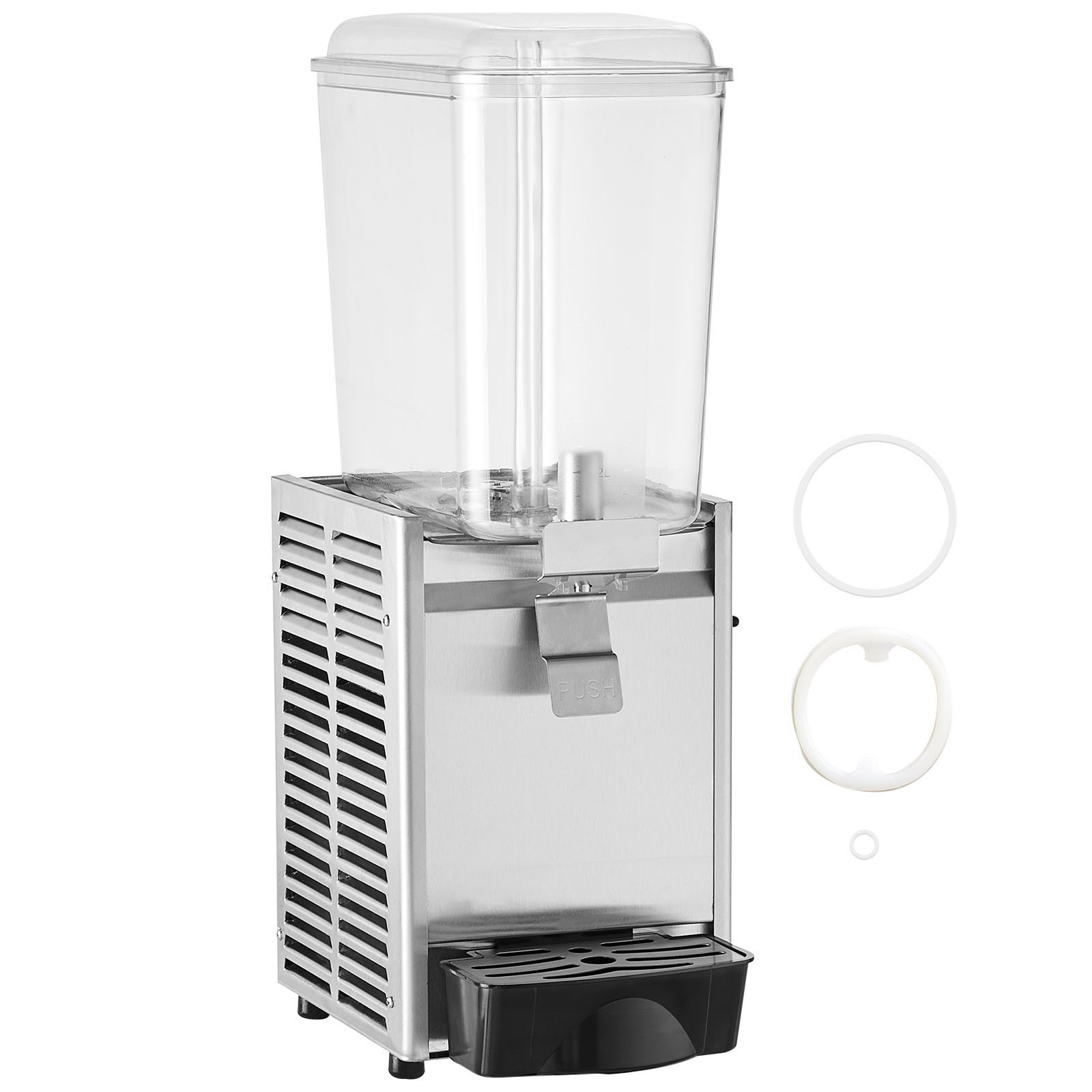 Commercial Beverage Dispenser Cold Juice Ice Drink Dispenser 1/2/3 Tank - Picture 35 of 62