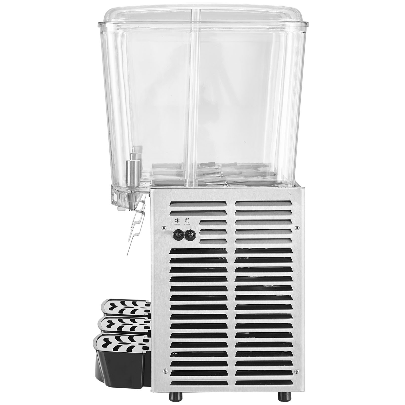 Commercial Beverage Dispenser Cold Juice Ice Drink Dispenser 1/2/3 Tank - Picture 61 of 62