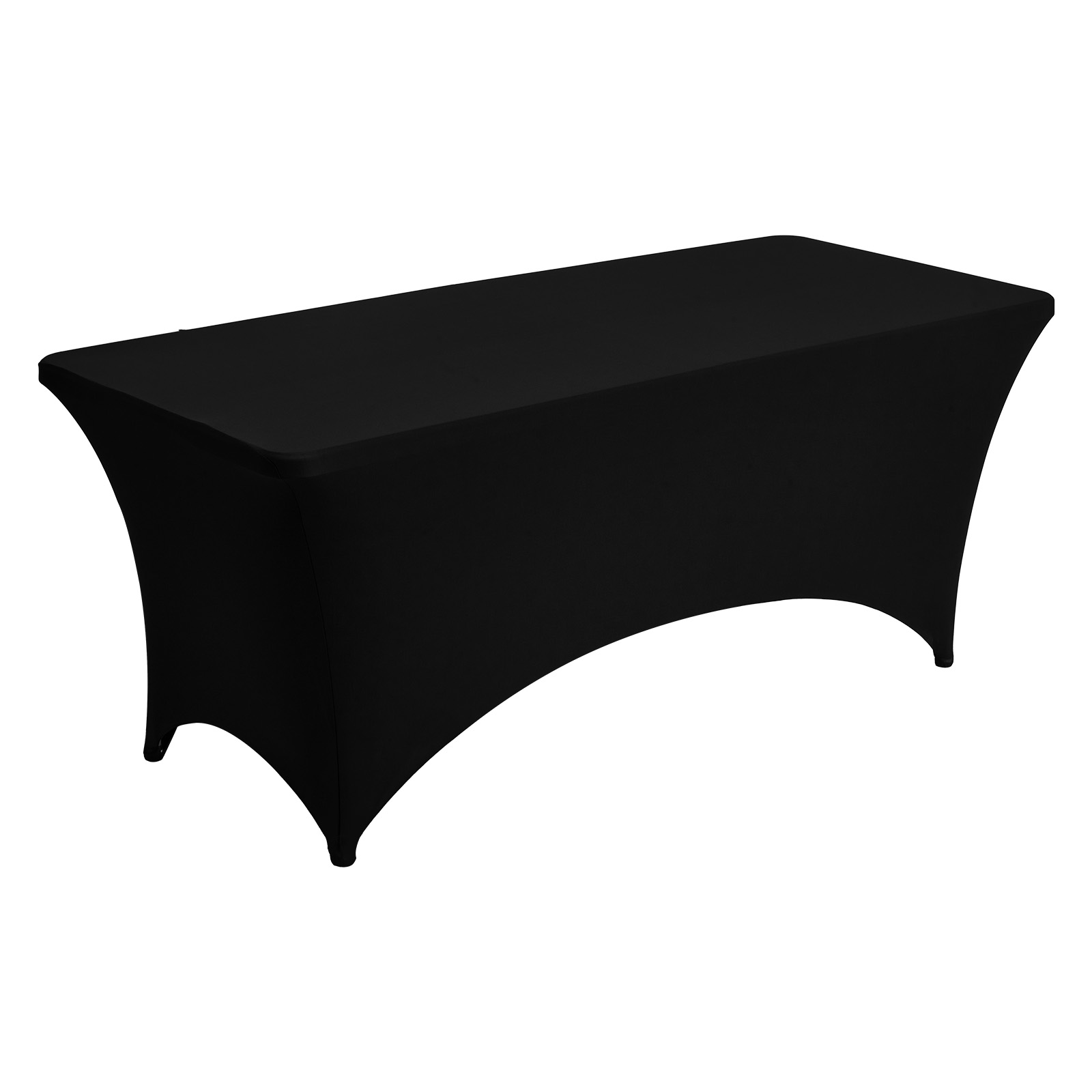 Uimoso Stretch Spandex Tablecloth for 6/8FT Tables - 3/6/10 Pack