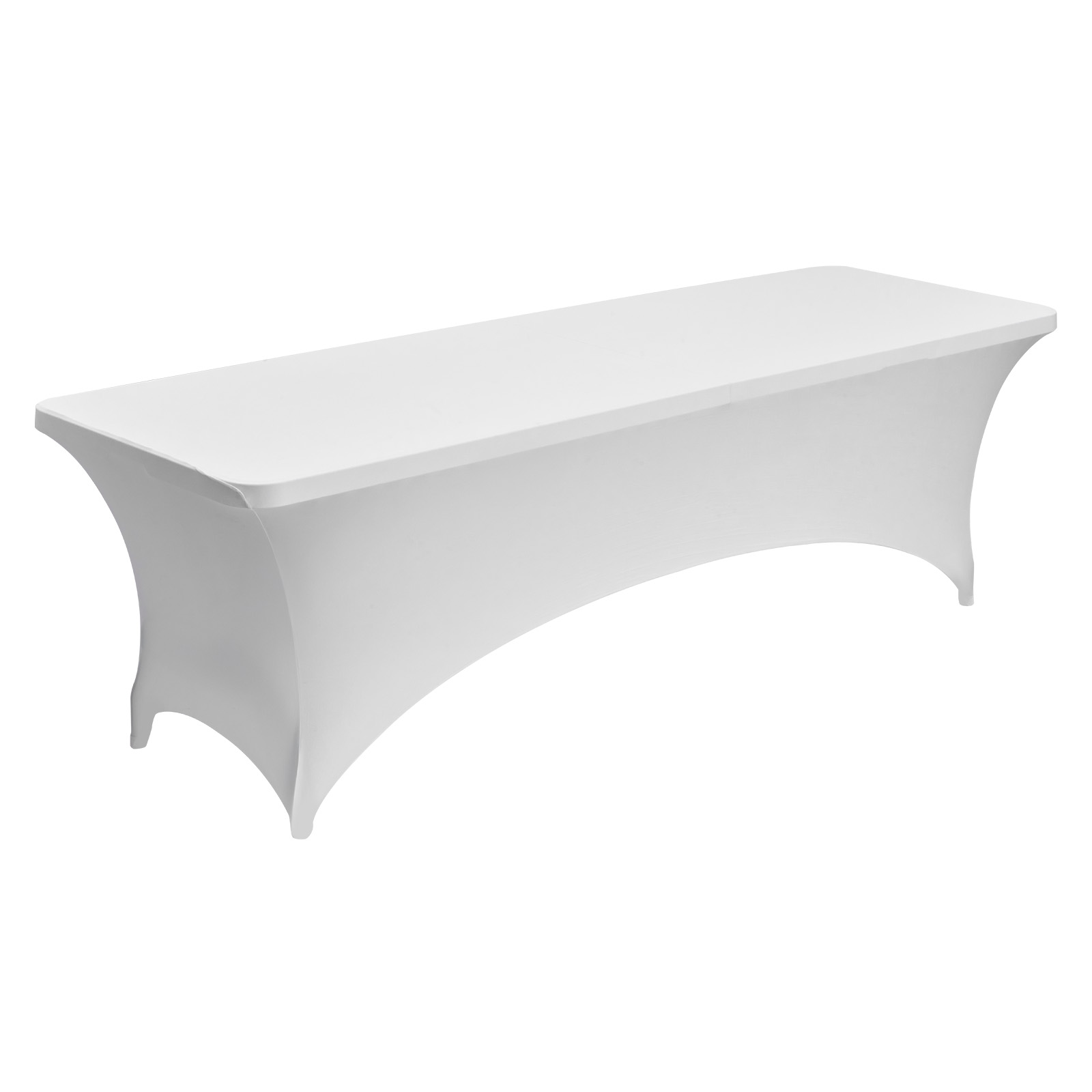 Uimoso Stretch Spandex Tablecloth for 6/8FT Tables - 3/6/10 Pack