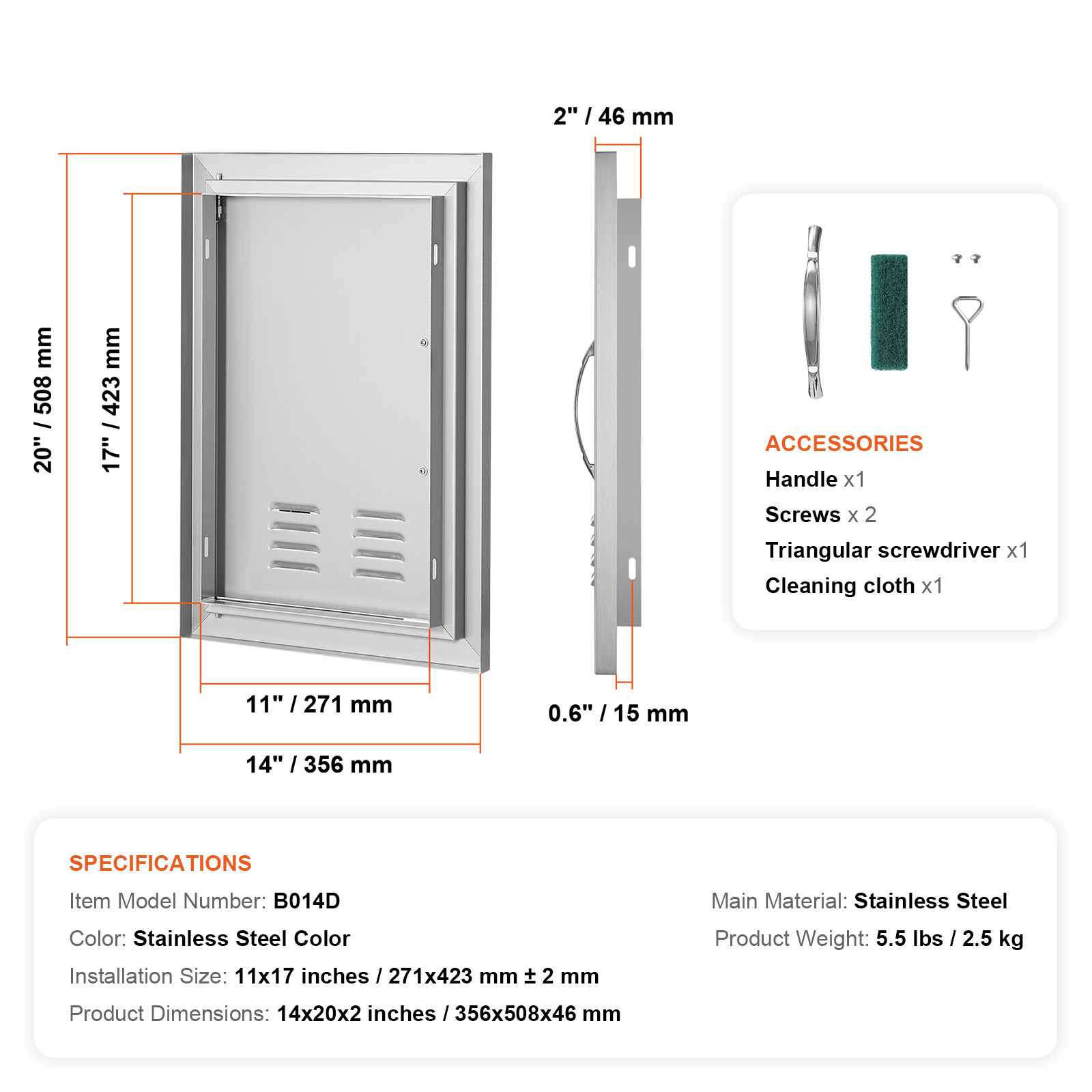 Stainless Steel Access BBQ Island Kitchen BBQ Door Drawers Outdoor - Picture 116 of 157